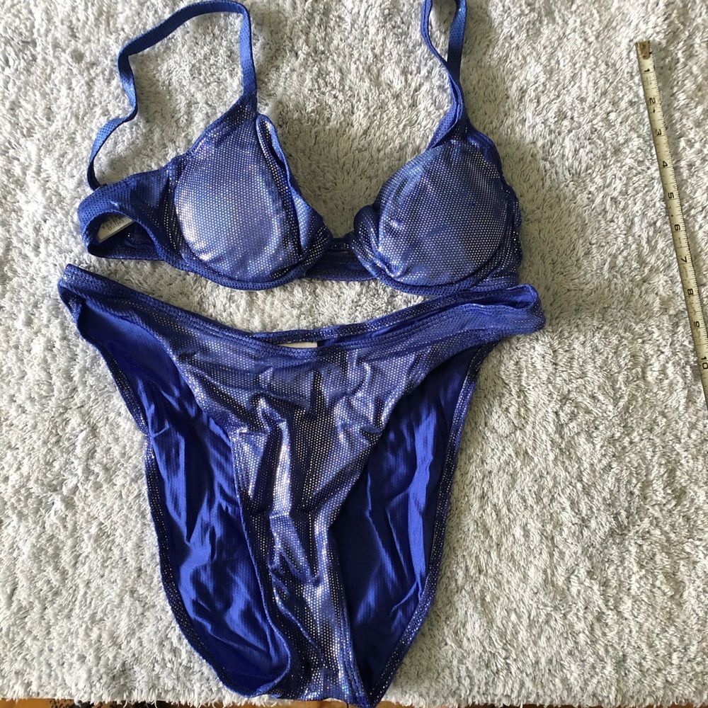 Sun seekers blue Bikini